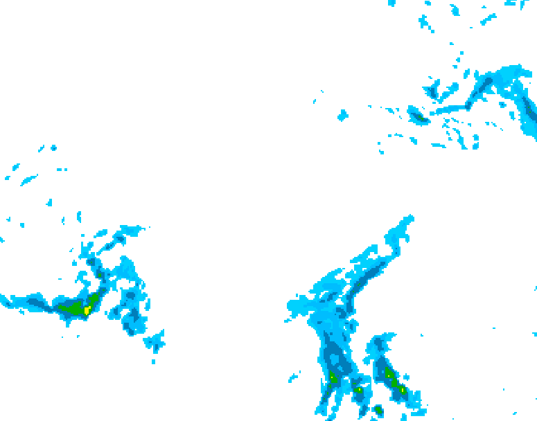 GDPS precipitation 060 hour forecast chart for Canada based on 2025/12/16 1200Z data