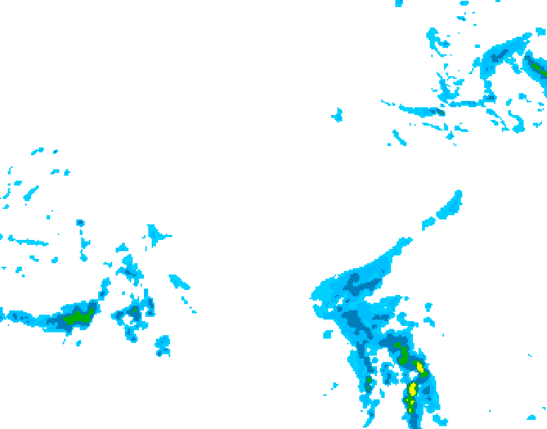GDPS precipitation 066 hour forecast chart for Canada based on 2025/12/16 1200Z data