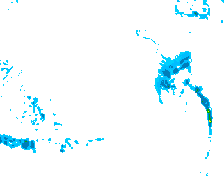 GDPS precipitation 096 hour forecast chart for Canada based on 2025/12/16 1200Z data