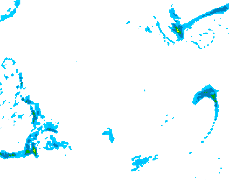 GDPS precipitation 138 hour forecast chart for Canada based on 2025/12/16 1200Z data