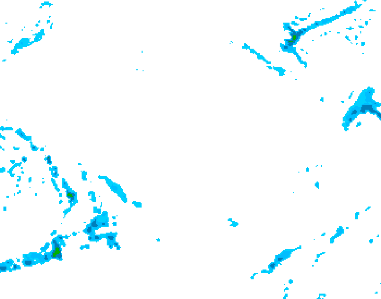 GDPS precipitation 150 hour forecast chart for Canada based on 2025/12/16 1200Z data