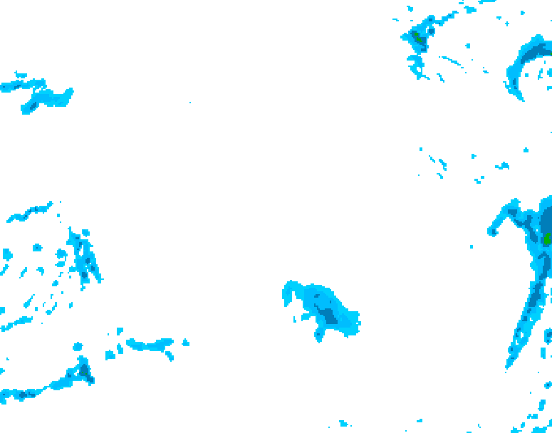 GDPS precipitation 168 hour forecast chart for Canada based on 2025/12/16 1200Z data