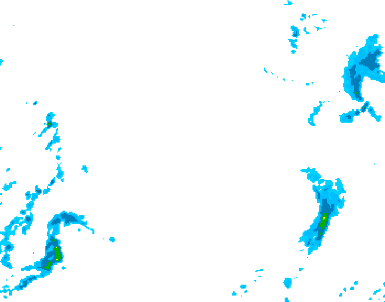 GDPS precipitation 192 hour forecast chart for Canada based on 2025/12/16 1200Z data