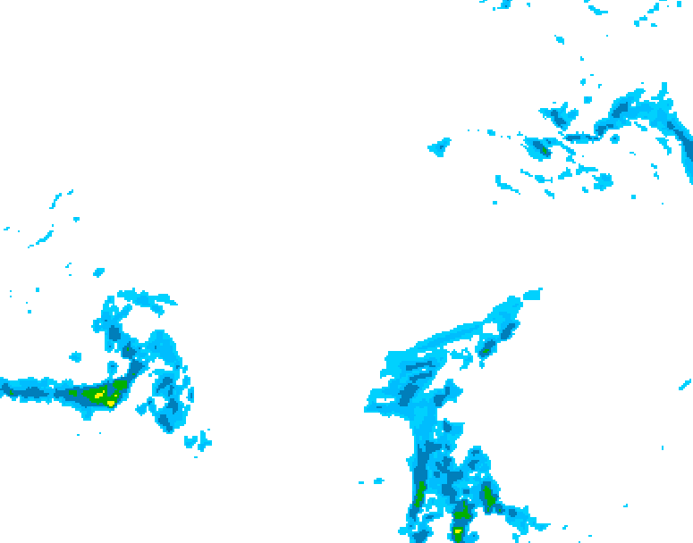 GDPS precipitation 048 hour forecast chart for Canada based on 2025/12/17 0000Z data