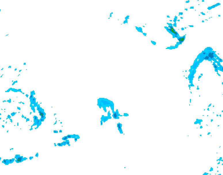 GDPS precipitation 144 hour forecast chart for Canada based on 2025/12/17 0000Z data