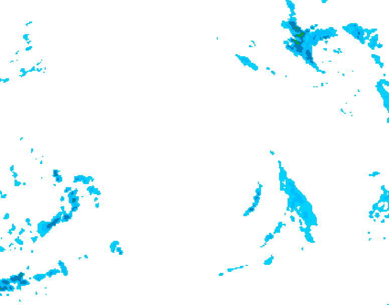 GDPS precipitation 168 hour forecast chart for Canada based on 2025/12/17 0000Z data