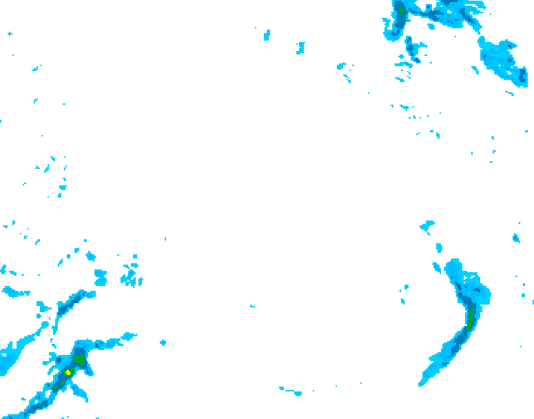 GDPS precipitation 180 hour forecast chart for Canada based on 2025/12/17 0000Z data