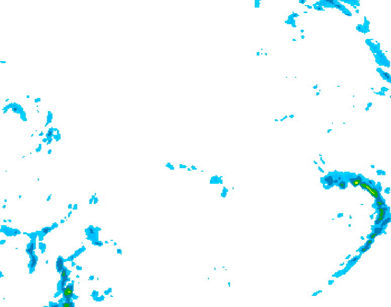 GDPS precipitation 192 hour forecast chart for Canada based on 2025/12/17 0000Z data