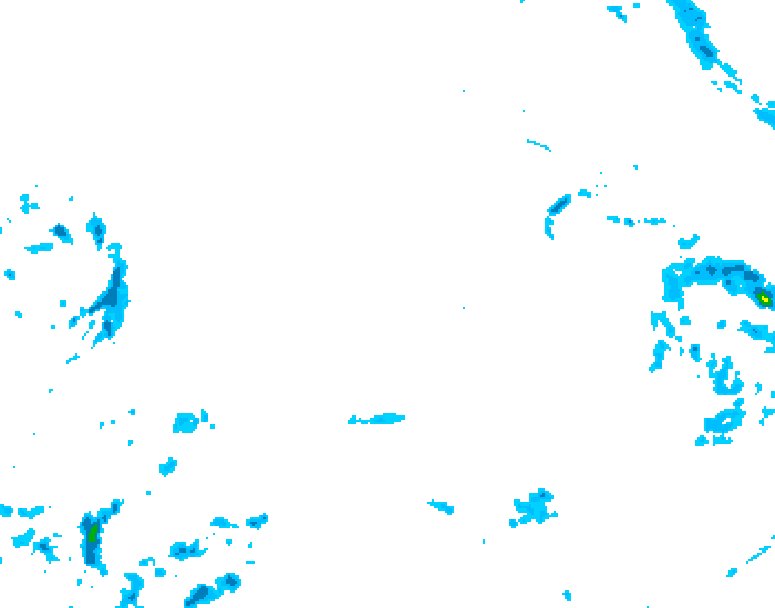 GDPS precipitation 210 hour forecast chart for Canada based on 2025/12/17 0000Z data