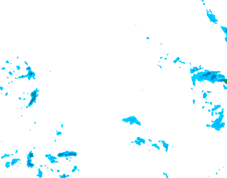 GDPS precipitation 216 hour forecast chart for Canada based on 2025/12/17 0000Z data