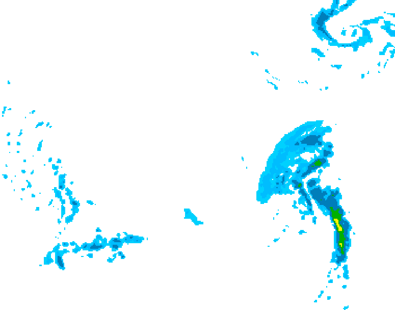 GDPS precipitation 060 hour forecast chart for Canada based on 2025/12/17 1200Z data