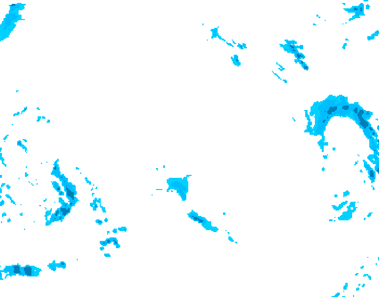 GDPS precipitation 132 hour forecast chart for Canada based on 2025/12/17 1200Z data