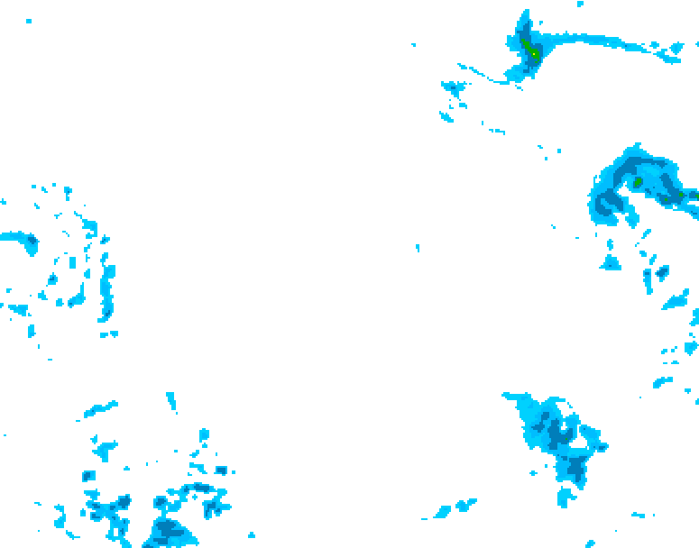 GDPS precipitation 216 hour forecast chart for Canada based on 2025/12/17 1200Z data