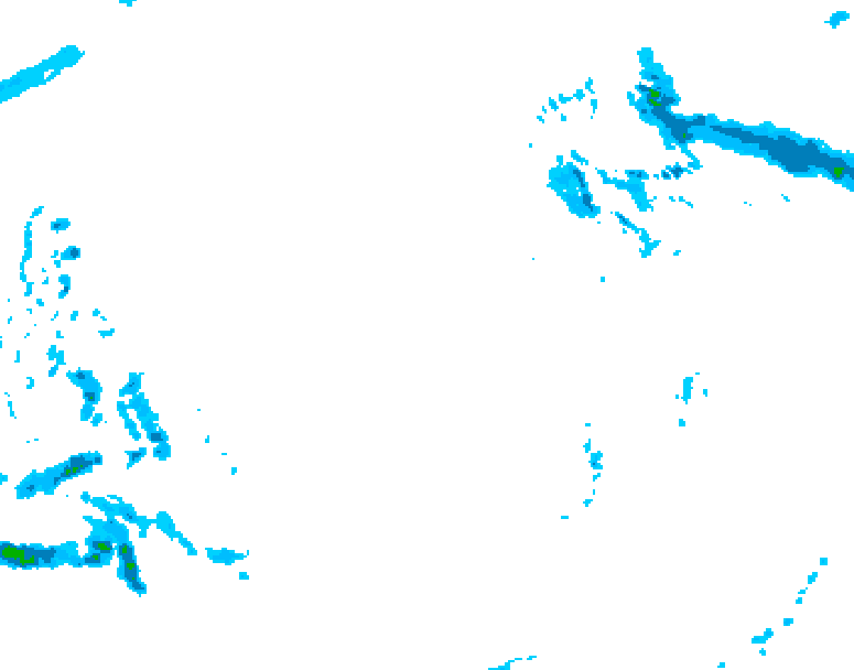 GDPS precipitation 072 hour forecast chart for Canada based on 2025/12/18 1200Z data
