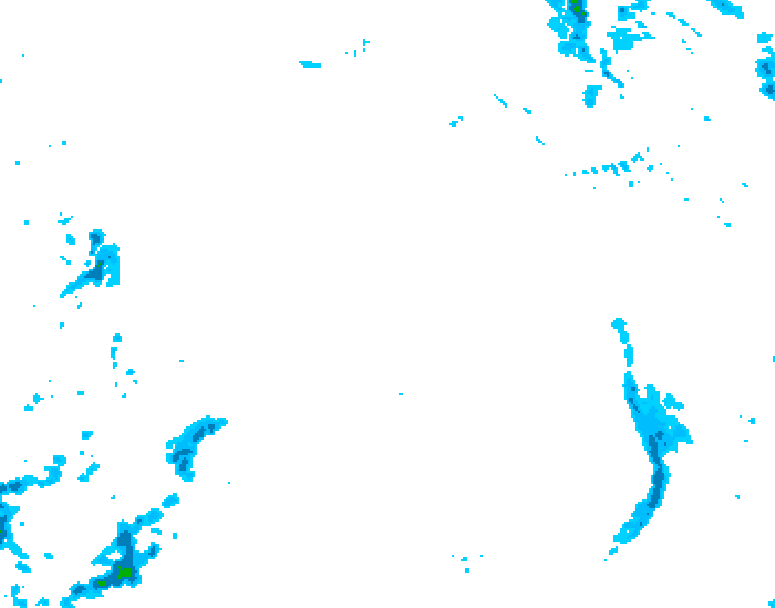 GDPS precipitation 144 hour forecast chart for Canada based on 2025/12/18 1200Z data