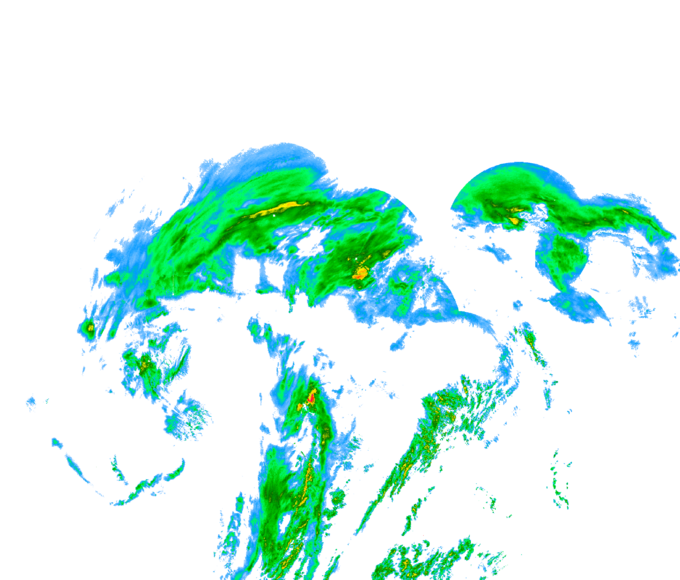 Weather radar data valid at 2025/12/18 14:30 UTC