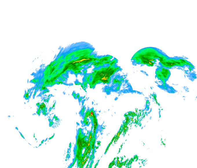 Weather radar data valid at 2025/12/18 14:42 UTC