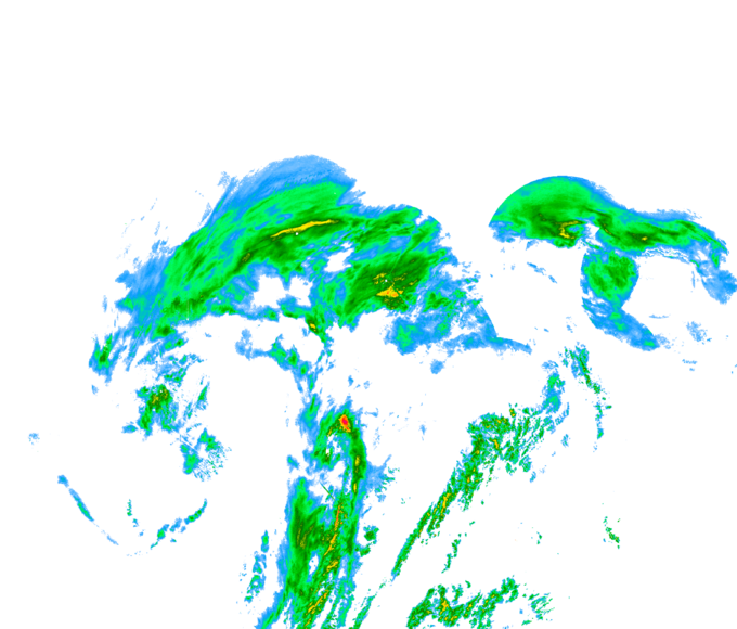Weather radar data valid at 2025/12/18 14:48 UTC