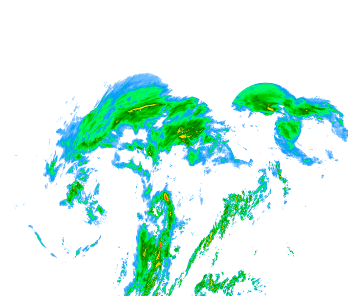 Weather radar data valid at 2025/12/18 15:00 UTC