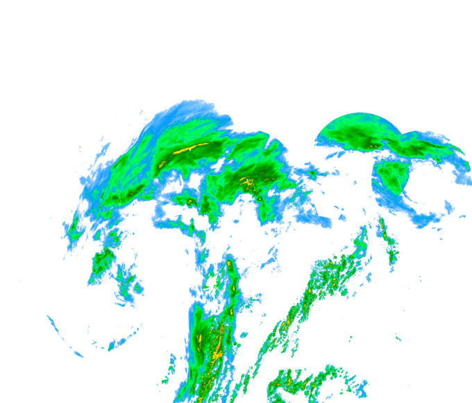 Weather radar data valid at 2025/12/18 15:18 UTC