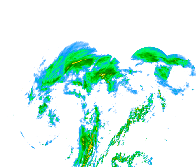 Weather radar data valid at 2025/12/18 15:24 UTC