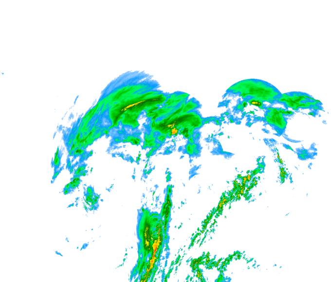 Weather radar data valid at 2025/12/18 16:00 UTC