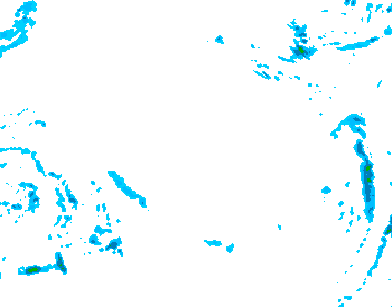 GDPS precipitation 084 hour forecast chart for Canada based on 2025/12/19 0000Z data
