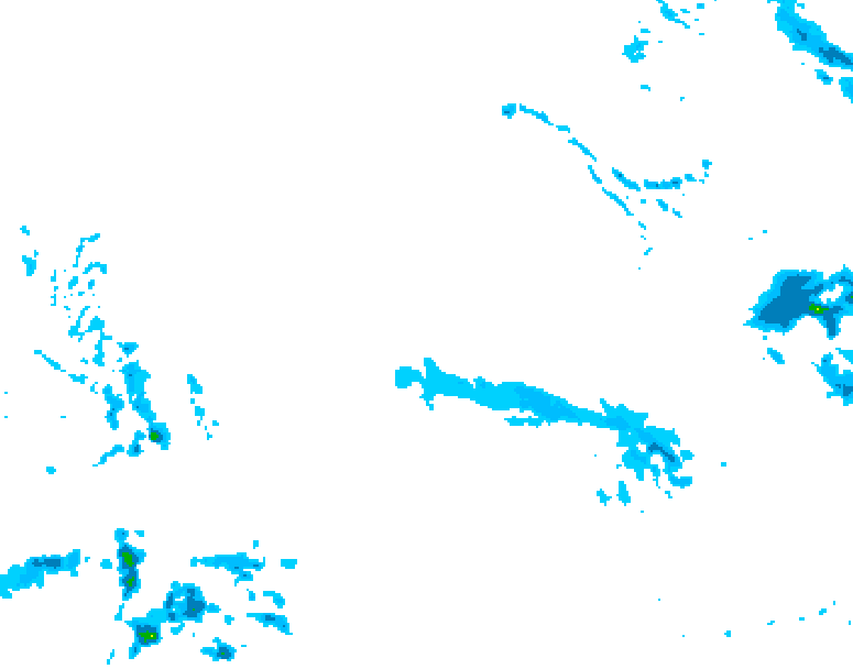 GDPS precipitation 162 hour forecast chart for Canada based on 2025/12/19 0000Z data