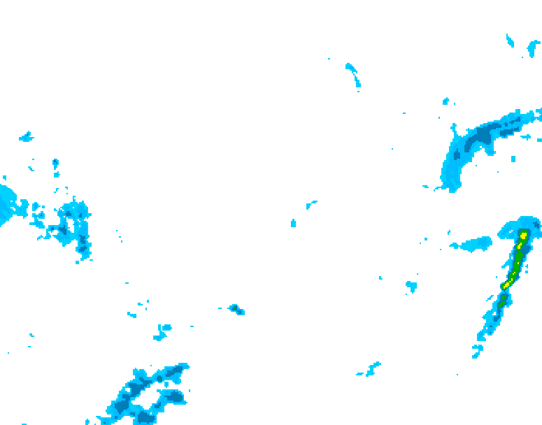 GDPS precipitation 186 hour forecast chart for Canada based on 2025/12/19 0000Z data