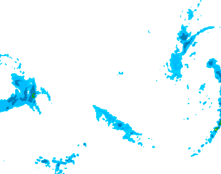 GDPS precipitation 198 hour forecast chart for Canada based on 2025/12/19 0000Z data