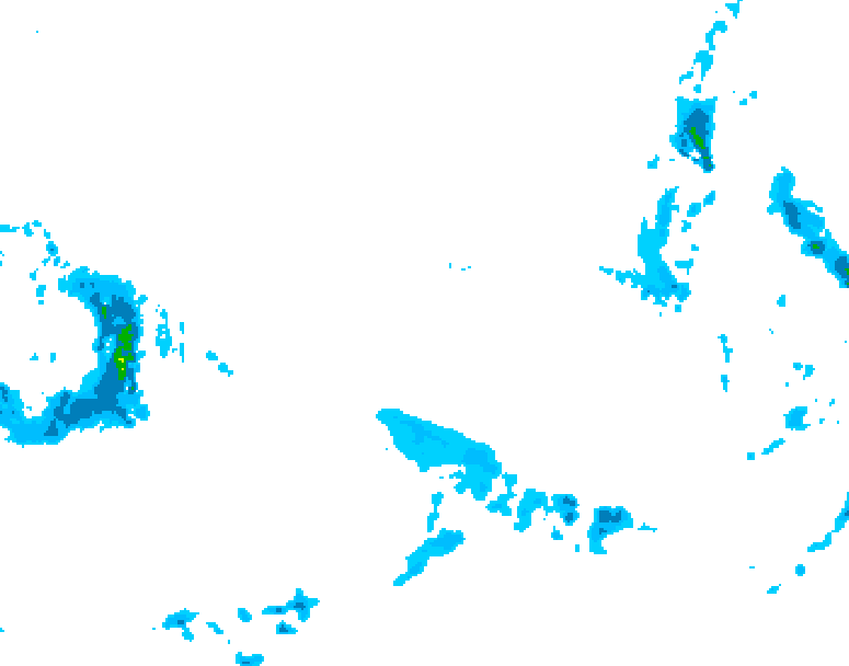 GDPS precipitation 204 hour forecast chart for Canada based on 2025/12/19 0000Z data