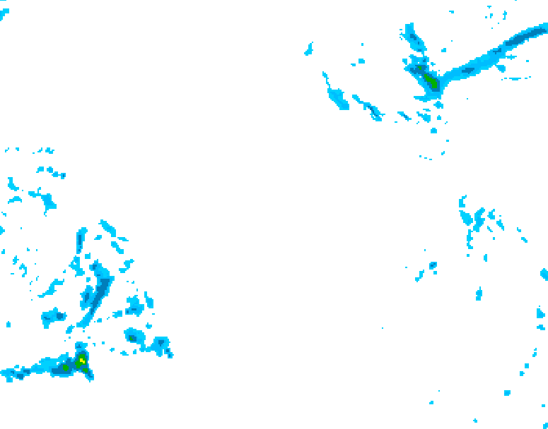 GDPS precipitation 060 hour forecast chart for Canada based on 2025/12/19 1200Z data