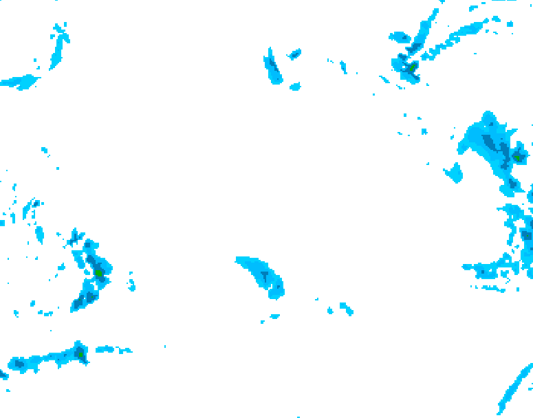 GDPS precipitation 084 hour forecast chart for Canada based on 2025/12/19 1200Z data