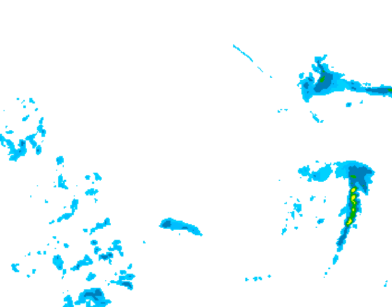 GDPS precipitation 168 hour forecast chart for Canada based on 2025/12/19 1200Z data