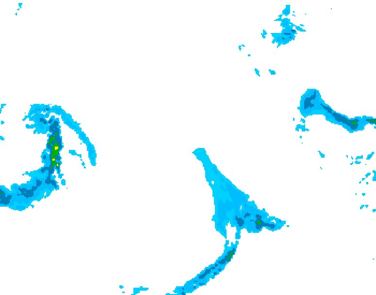 GDPS precipitation 204 hour forecast chart for Canada based on 2025/12/19 1200Z data