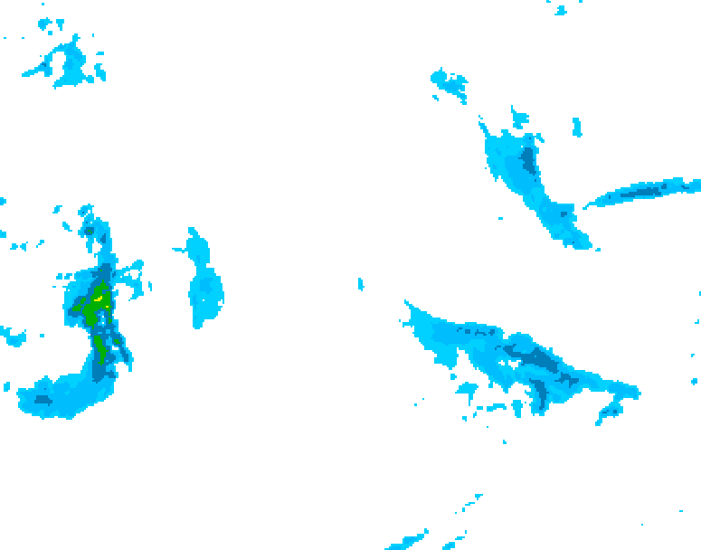 GDPS precipitation 216 hour forecast chart for Canada based on 2025/12/19 1200Z data