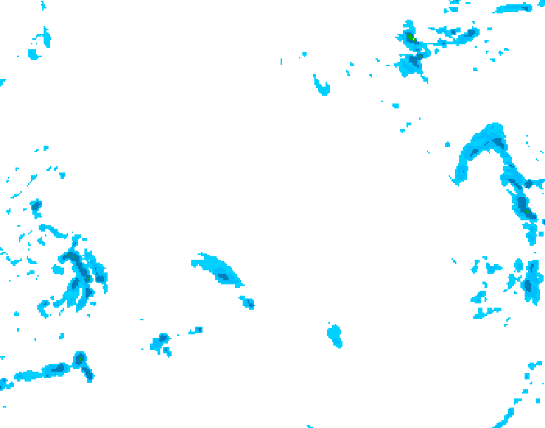 GDPS precipitation 066 hour forecast chart for Canada based on 2025/12/20 0000Z data