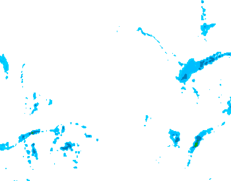 GDPS precipitation 150 hour forecast chart for Canada based on 2025/12/20 0000Z data