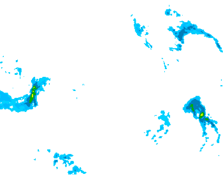 GDPS precipitation 204 hour forecast chart for Canada based on 2025/12/20 0000Z data