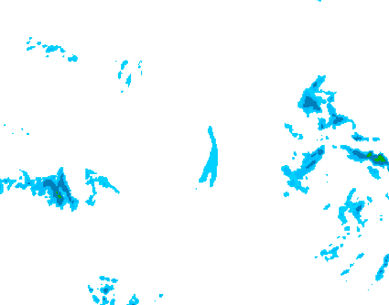 GDPS precipitation 240 hour forecast chart for Canada based on 2025/12/20 0000Z data