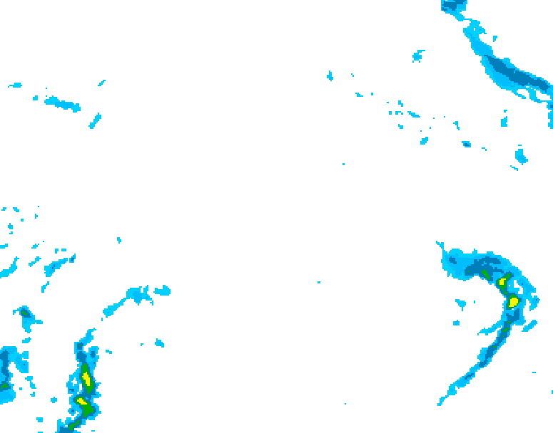 GDPS precipitation 096 hour forecast chart for Canada based on 2025/12/20 1200Z data