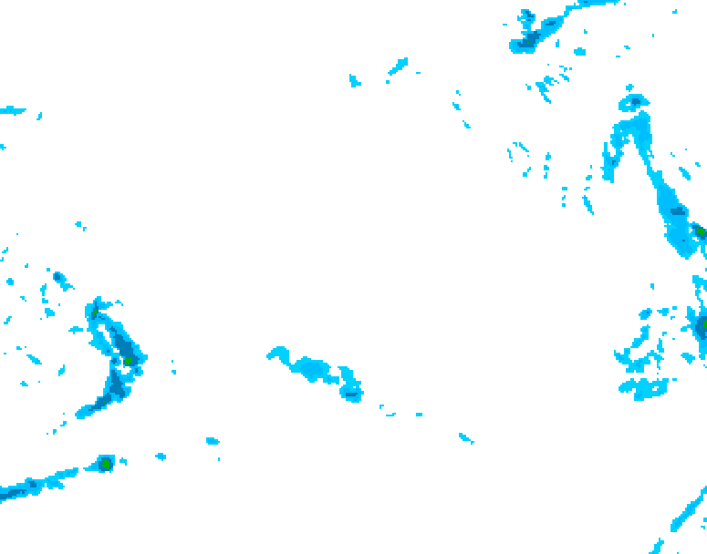 GDPS precipitation 048 hour forecast chart for Canada based on 2025/12/21 0000Z data