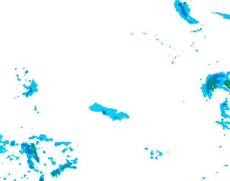 GDPS precipitation 108 hour forecast chart for Canada based on 2025/12/21 0000Z data