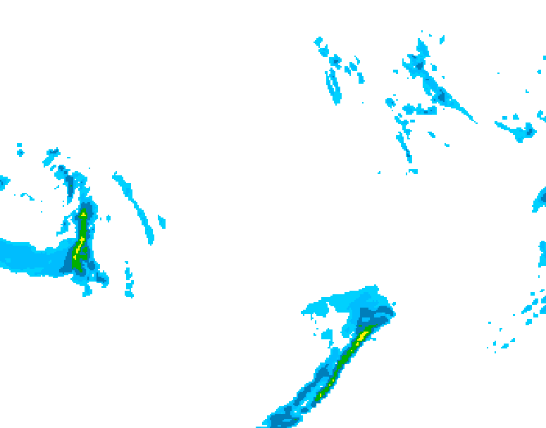 GDPS precipitation 168 hour forecast chart for Canada based on 2025/12/21 0000Z data