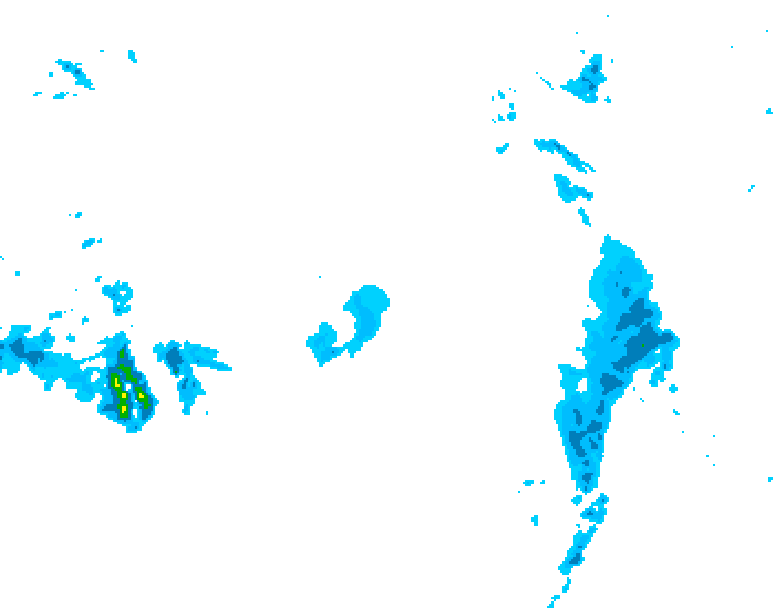 GDPS precipitation 192 hour forecast chart for Canada based on 2025/12/21 0000Z data