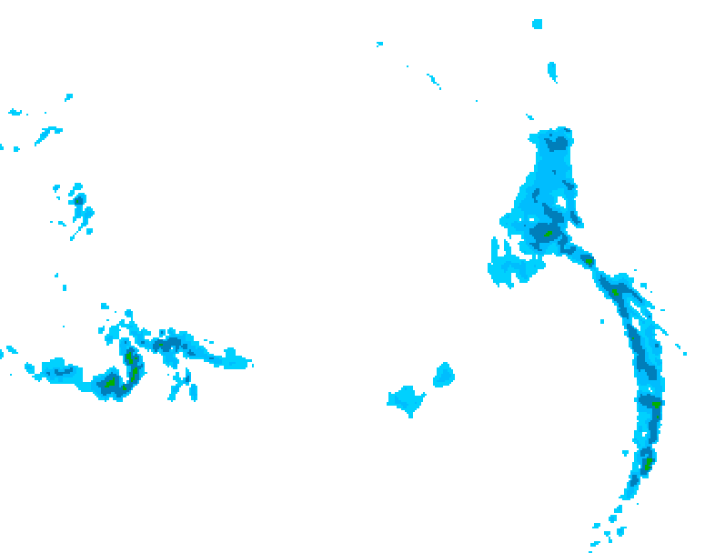 GDPS precipitation 216 hour forecast chart for Canada based on 2025/12/21 0000Z data