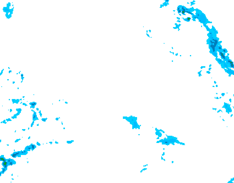 GDPS precipitation 024 hour forecast chart for Canada based on 2025/12/22 1200Z data