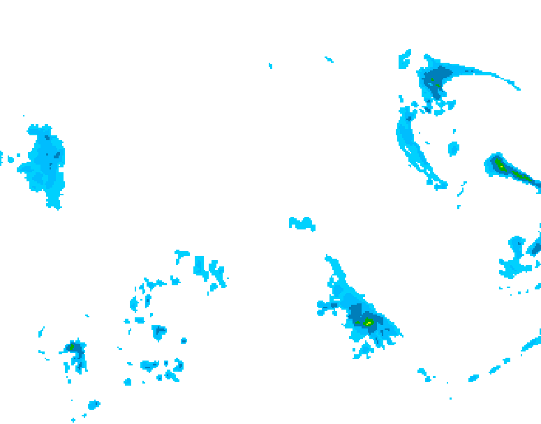 GDPS precipitation 108 hour forecast chart for Canada based on 2025/12/22 1200Z data