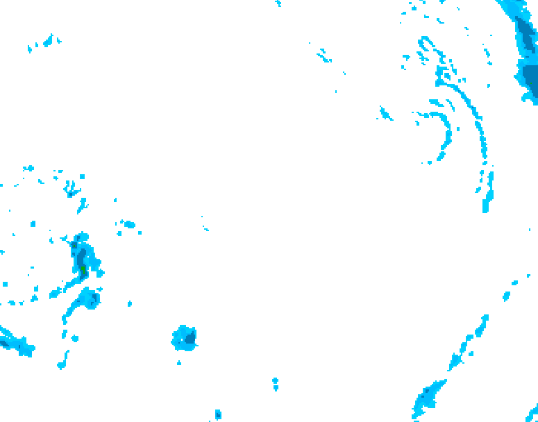 GDPS precipitation 240 hour forecast chart for Canada based on 2025/12/22 1200Z data