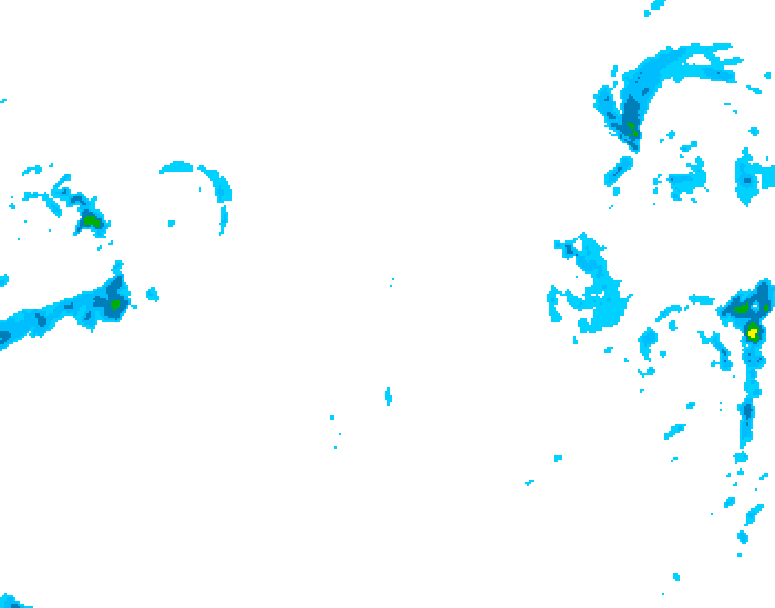 GDPS precipitation 192 hour forecast chart for Canada based on 2025/12/23 0000Z data